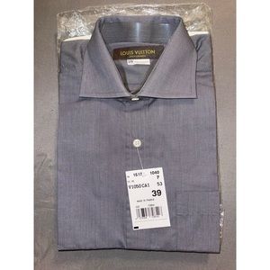 Valentine Day special!! Man Grey Louis Vuitton Dress Shirt